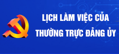 Lịch làm việc của TT Đảng ủy 