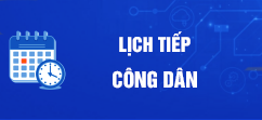Lịch tiếp công dân 