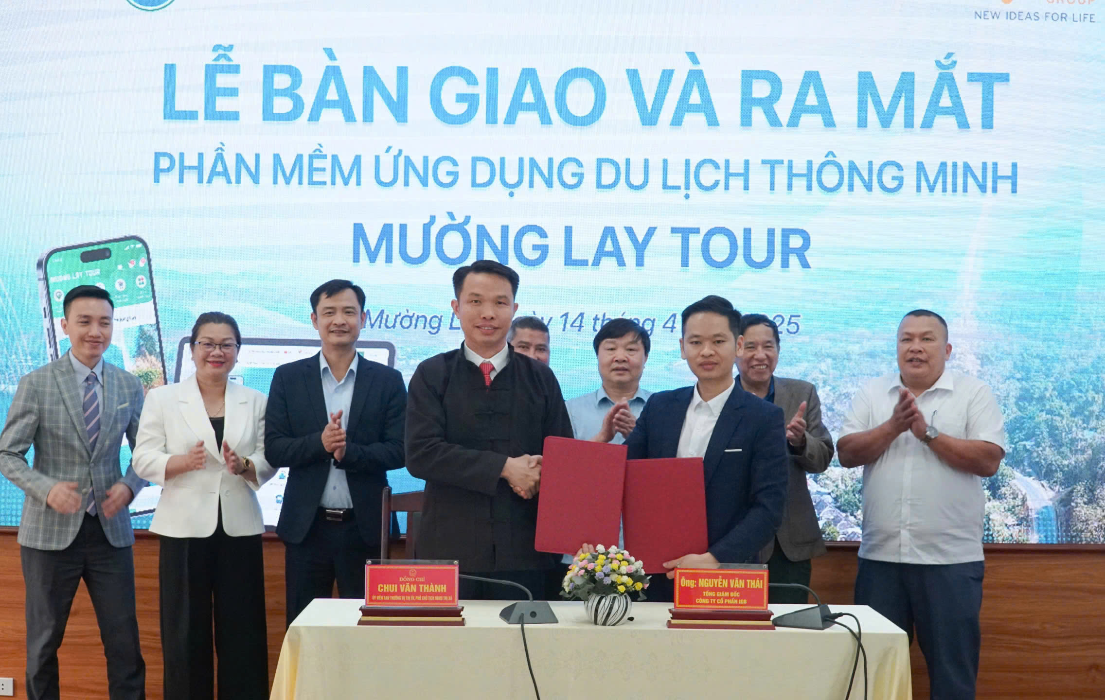 Mường Lay tiếp nhận ứng dụng Mường Lay tour