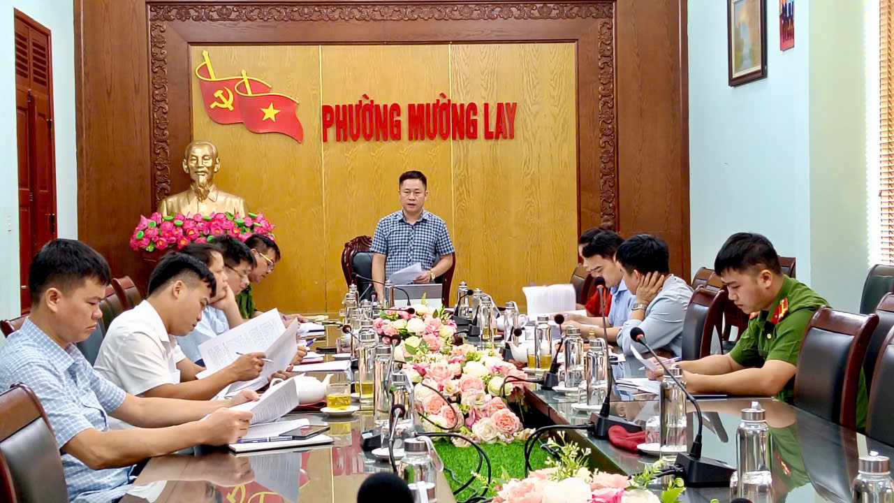 Phường Mường Lay triển khai phân công nhiệm vụ tổ chức “Ngày hội toàn dân bảo vệ an ninh Tổ quốc” năm 2026