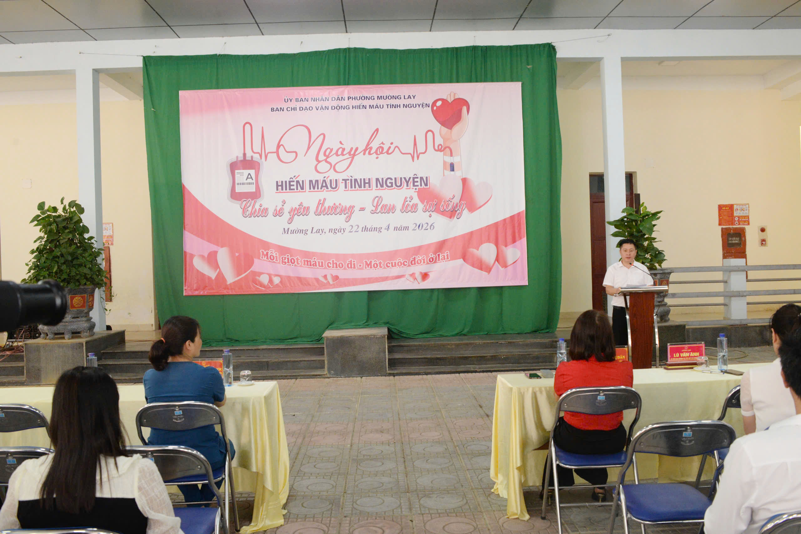 Phường Mường Lay tổ chức ngày hội hiến máu tình nguyện