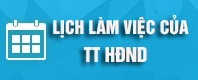 Lịch làm việc của TT HĐND
