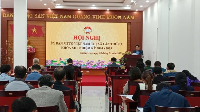 Mặt trận Tổ quốc Việt Nam thị xã triển khai Chương trình phối hợp và thống nhất hành động năm 2025