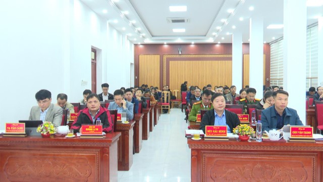 Đảng ủy phường Mường Lay tổ chức kết nối hội nghị trực tuyến báo cáo viên Trung ương tháng 1 năm...